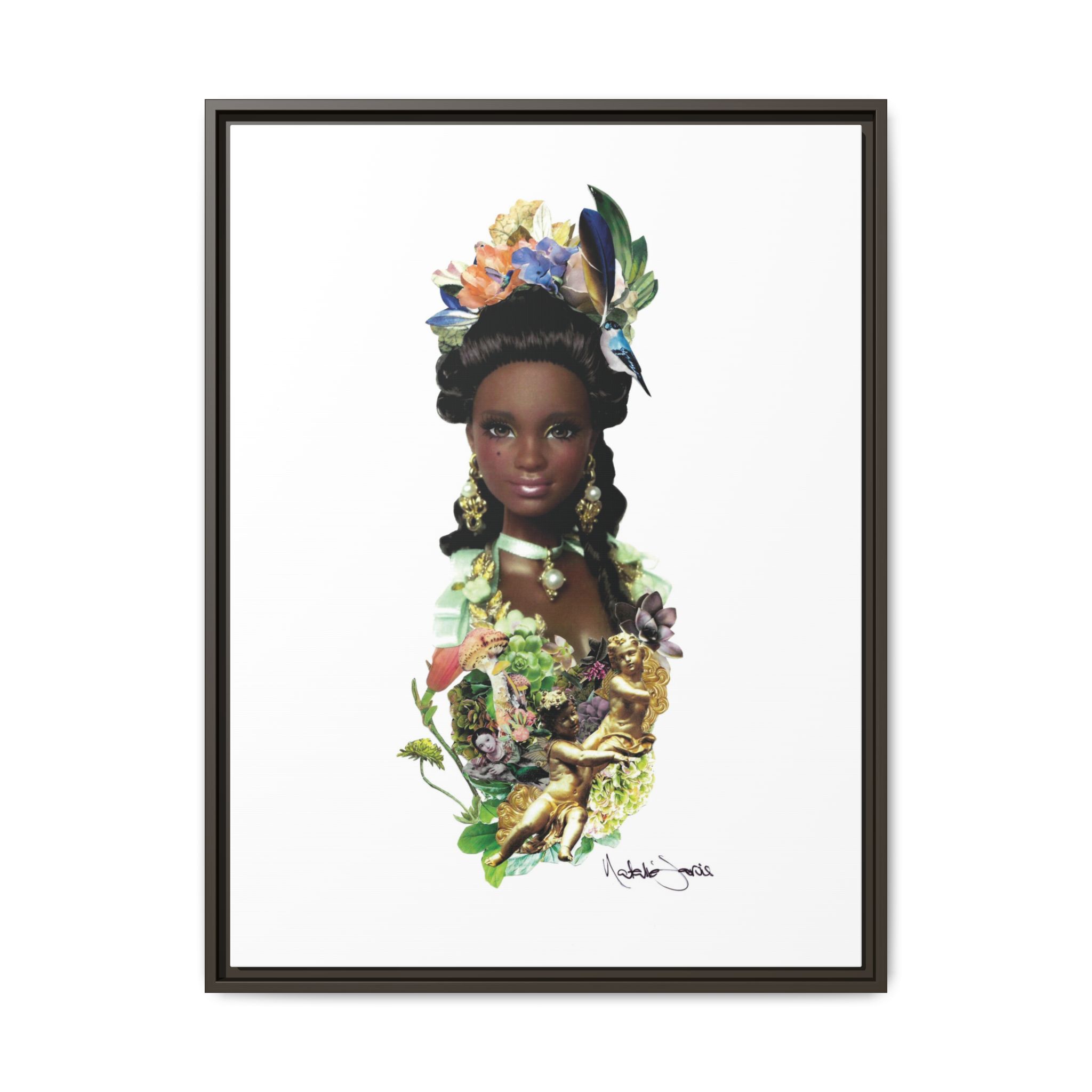 "Bridgerton Barbie" by Natalie Jarvis - Matte Canvas, Framed (Multi-color) - Image 42