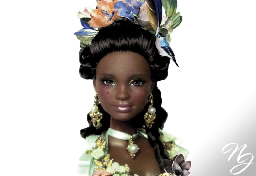 “Bridgerton Barbie” by Natalie Jarvis